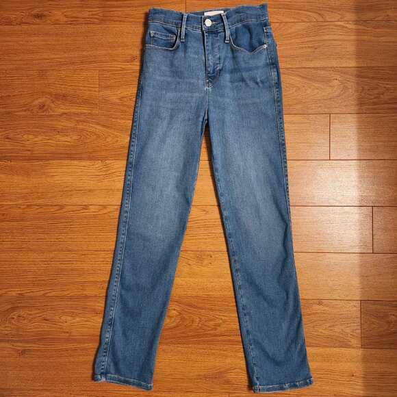 Frame Denim Le Sylvie Slender Straight Jeans - Picture 2 of 14